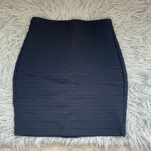 Black Express pencil skirt